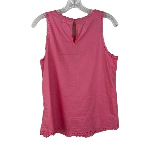 Gap Pink Eyelet Tank Top - Picture 6 of 7